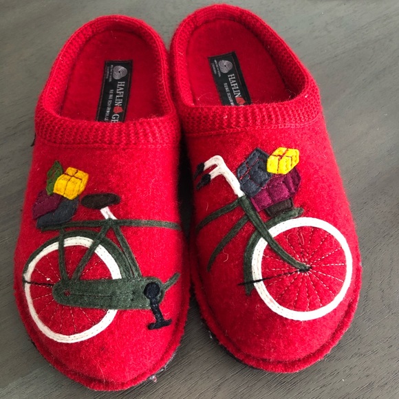 haflinger wool slippers womens